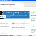 Installing my Internet Explorer 8
