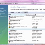 How To Add Remove Programs in Vista