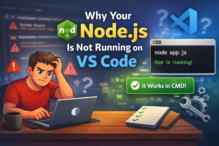 NODEJS Is Not RUnning